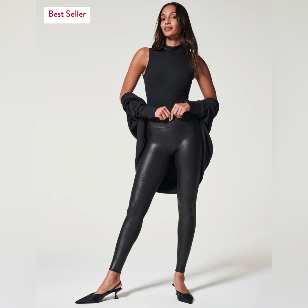 Spanx faux leather pants! (Medium, may fit a Small)
